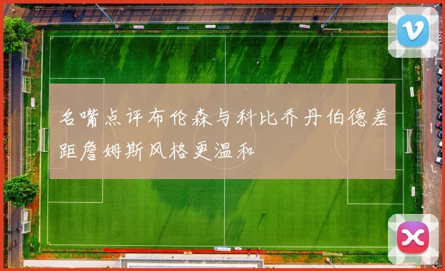名嘴点评布伦森与科比乔丹伯德差距詹姆斯风格更温和